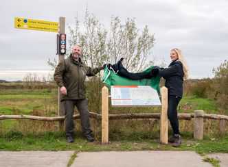 Feestelijke opening wandelnetwerk Texel